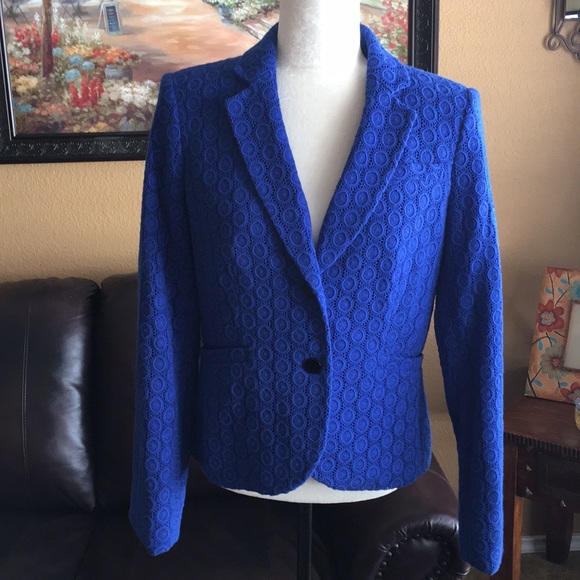Calvin Klein Jackets & Blazers - Gorgeous Calvin Klein royal blue blazer size 10